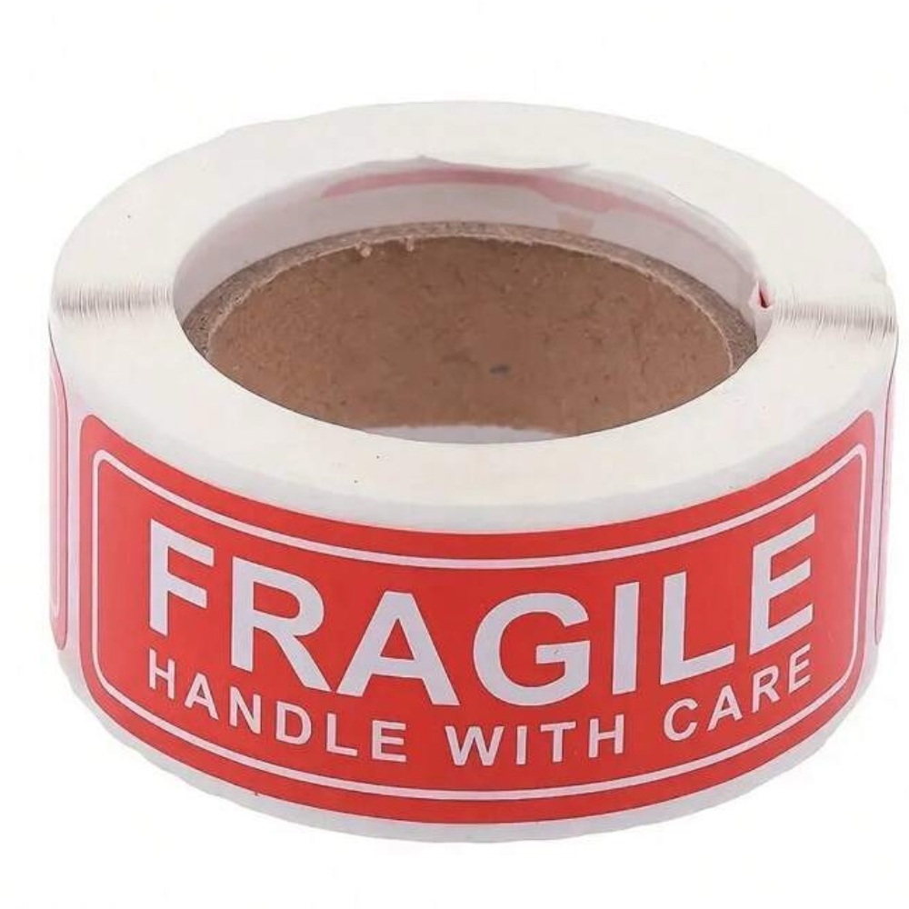 Fragile Handle with Care Stickers - 150 pieces NWT